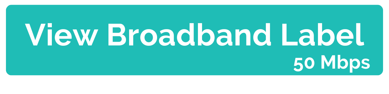 Broadband Label button-50 Mbps