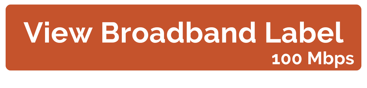 Broadband Label button-100 Mbps